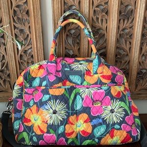 Vera Bradley weekender travel bag
